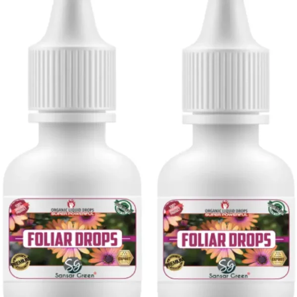 Foliar Liquid Drops Best Fertilizer For All Flower Plants From Sansar Green