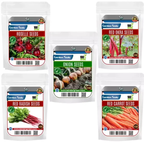 Sansar Green Combo Pack of 5 Vegetable Seeds