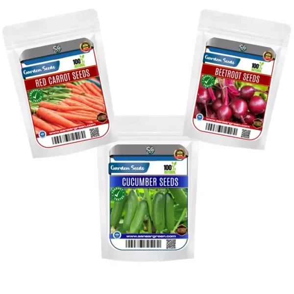 Sansar Green Combo Pack of 3 Salad Vegetable Seeds