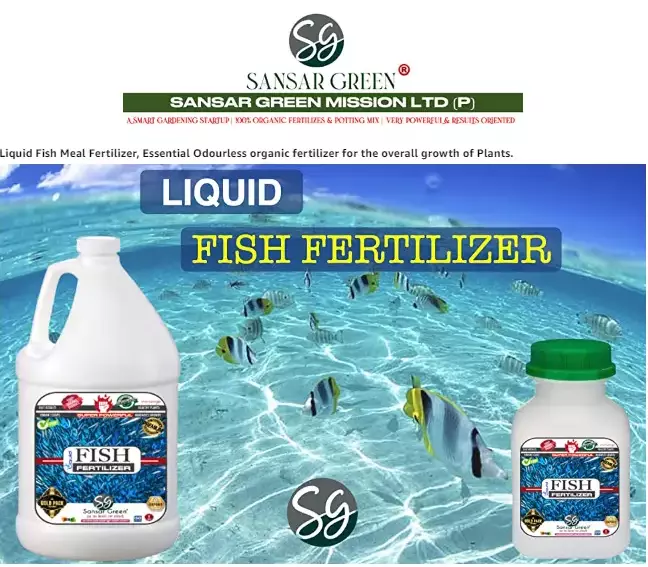 Sansar Green Liquid Fish Meal Fertilizer From Sansar Green