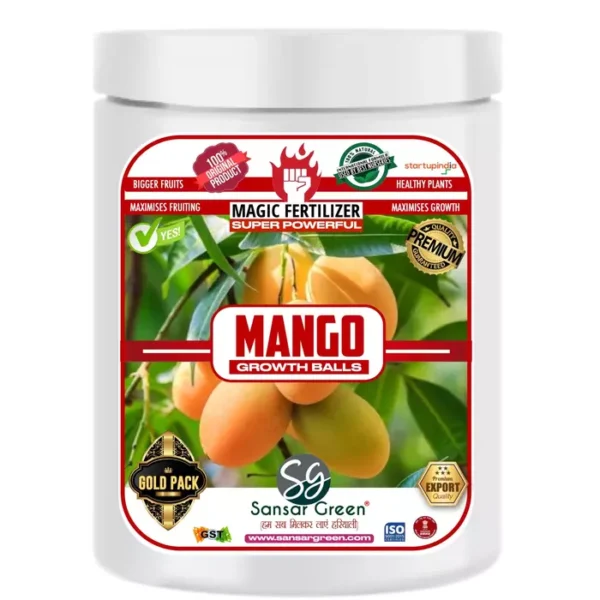 Sansar Green Mango Growth Magic Balls Fertilizer From sansar Green