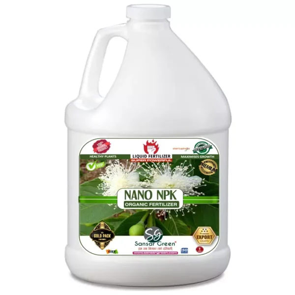 Sansar Green Nano NPK Liquid Fertilizer For Plants From Sansar Green