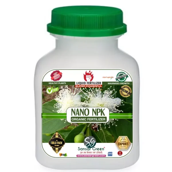 Sansar Green Nano NPK Liquid Fertilizer For Plants From Sansar Green