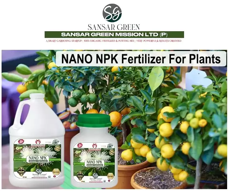 Sansar Green Nano NPK Organic Liquid Fertilizer