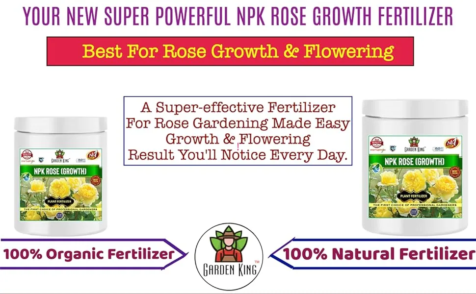 Garden King NPK Rose Growth Fertilizer