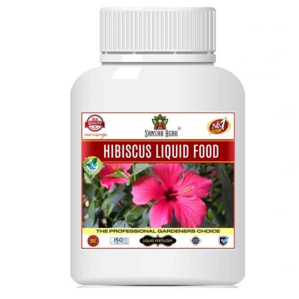 Sansar Agro Hibiscus Food liquid Fertilizer Best Growth of Hibiscus