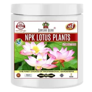 Sansar Agro NPK For Lotus Organic Fertilizer for the best growth of Lotus Plants