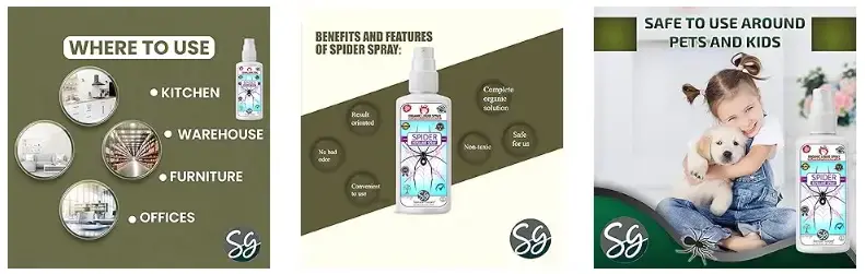 Sansar Green Spider Repellent Spray