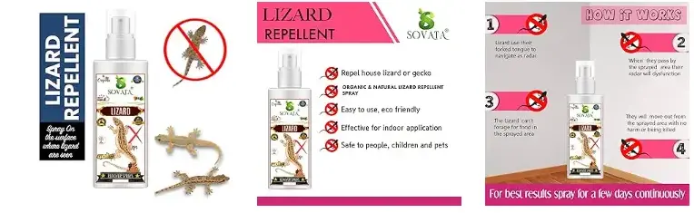 Sovata lizard Repellent Liquid Spray