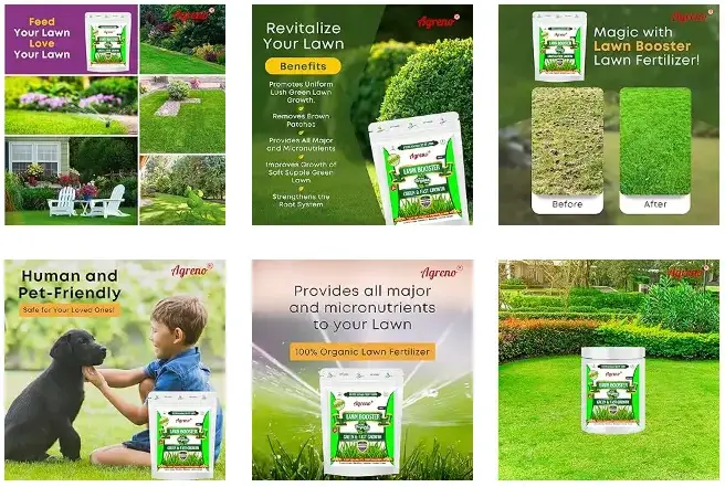 Agreno Lawn booster Green and Fast Growth