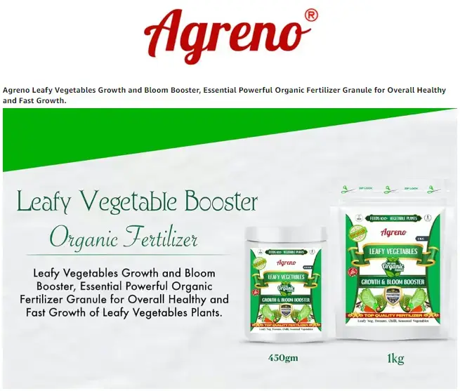 Agreno Leafy Vegetable Growth and Bloom Booster