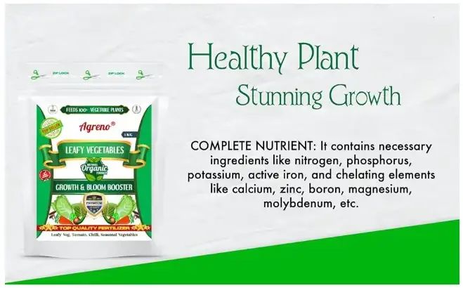 Agreno Leafy Vegetable Growth and Bloom Booster