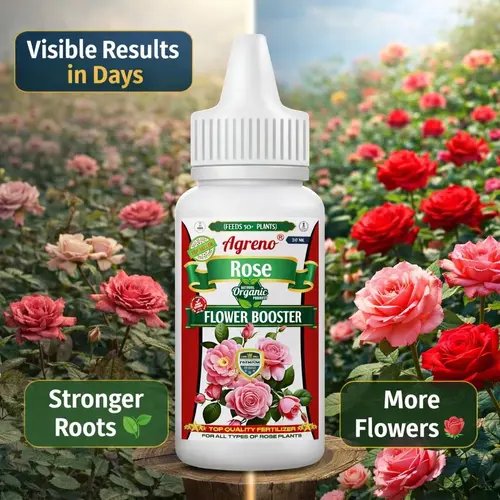 Agreno® Rose Drops Organic Liquid Fertilizer for Roses, Flower Booster